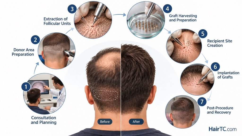 everything about FUE hair transplant