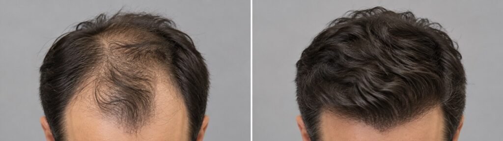 fue hair transplant before and after