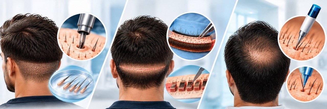 Comparing Hair Transplant Techniques