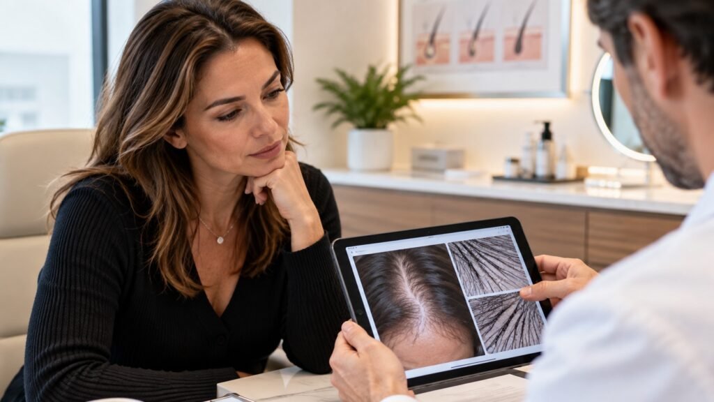 Female Hair Transplant Consultation