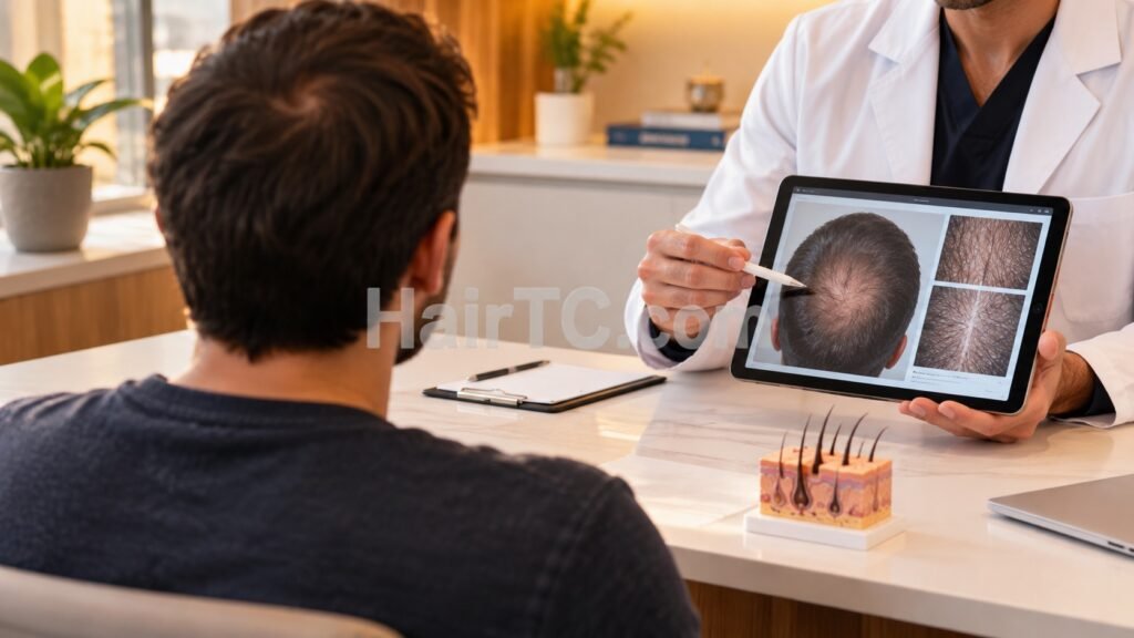 Hair Loss Consultation and Scalp Analysis