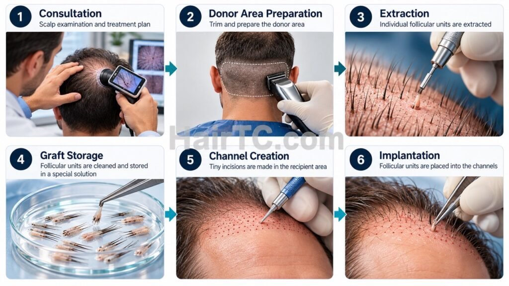 Hair Transplant Process