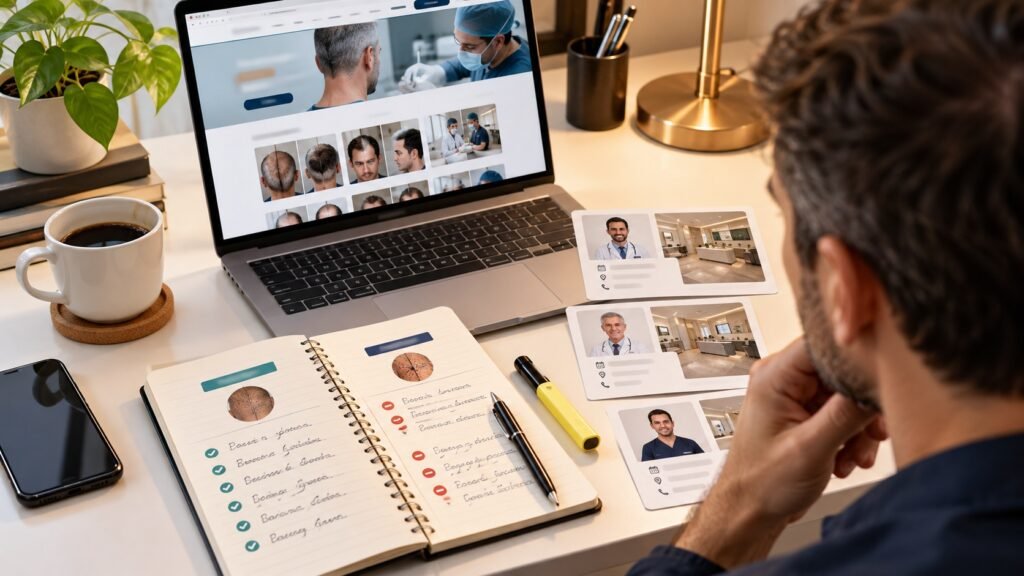 Hair Transplant Research Workspace