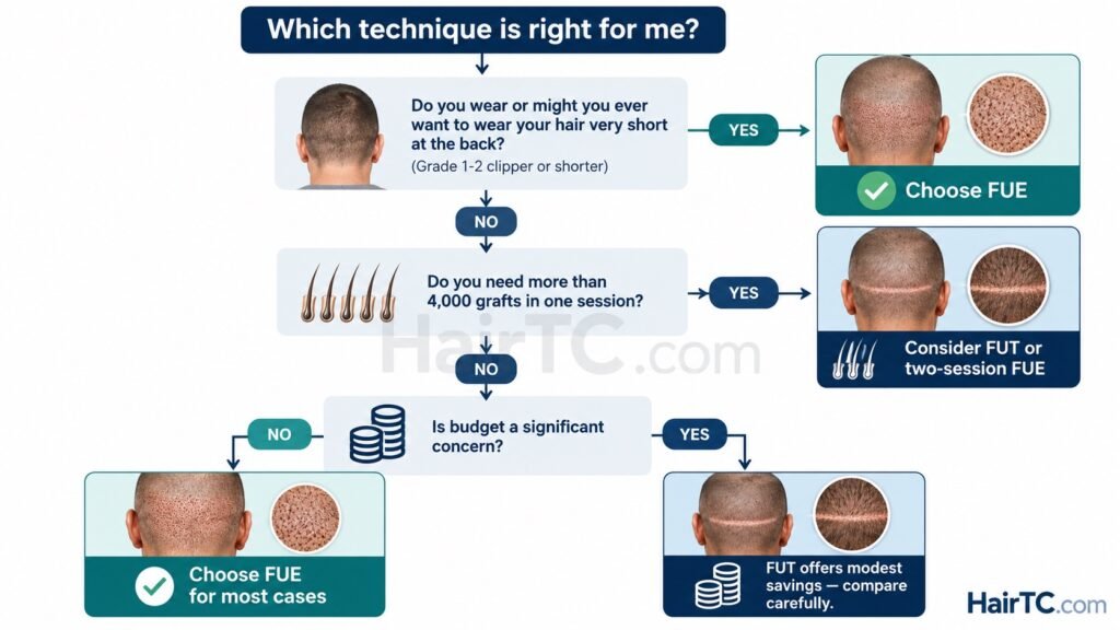 FUE vs FUT which technique is right for you