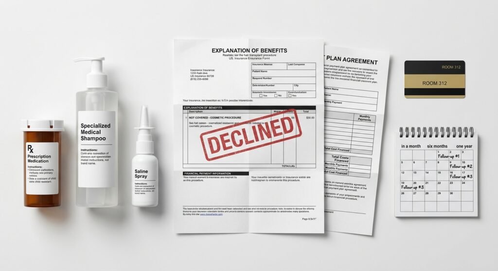 Does insurance cover hair transplant