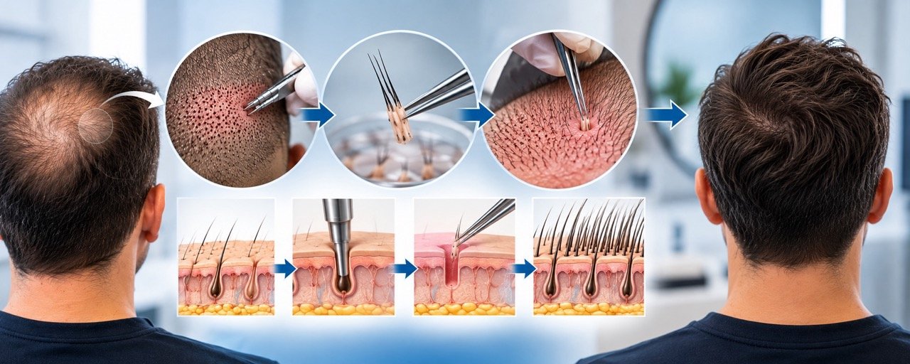 how does a hair transplant work