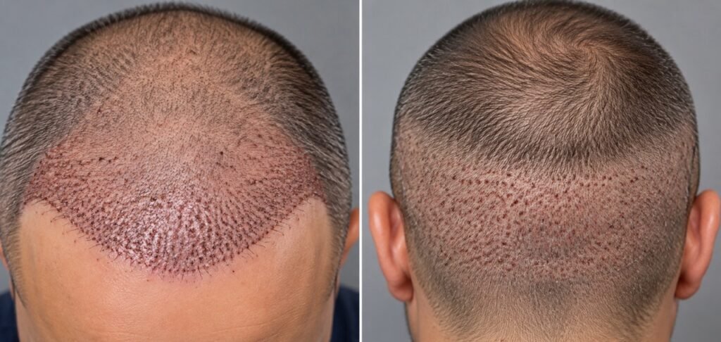 fue extraction front and back